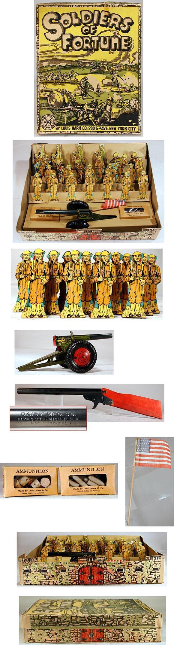 c.1940 Marx, Soldiers of Fortune in Original Box